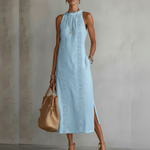 Lauren | Midi Linen Dres