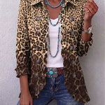 Lucia | Leopard Print Ruffled Jacket