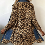Lorena | Veste Longue en Léopard avec Jean