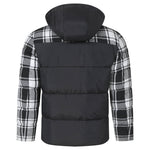 Plaid Puffer Jacket