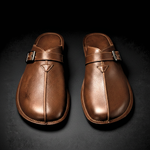 Riccardo Leather Mules