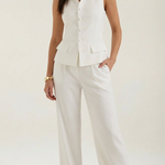Annie | Elegant two-piece suit with V-neck for women