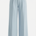 Bertha Wide-Legged Fabric Trousers