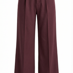 Bertha Wide-Legged Fabric Trousers