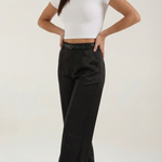 Bertha Wide-Legged Fabric Trousers