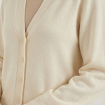 Bonnie V-neck knit cardigan