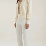 Bonnie V-neck knit cardigan