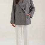 Carolyn's oversized jacket