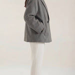 Carolyn's oversized jacket