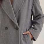 Carolyn's oversized jacket