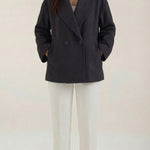 Carolyn's oversized jacket
