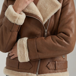 Christine fleece jacket with belt