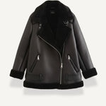 Christine fleece jacket with belt