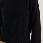 Crystal fitted knit sweater