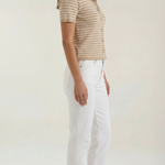Edith Striped Polo Top