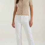 Edith Polo Rayé Top