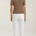Edith Striped Polo Top