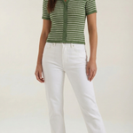 Edith Polo Rayé Top