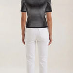 Edith Striped Polo Top