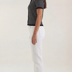 Edith Striped Polo Top