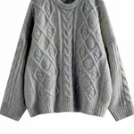Edna heavyweight knit sweater