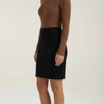Gail long-sleeved wool sweater with collar