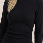 Geneva High Neck Knit Mini Dress