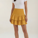 Grace skirt with ruffles
