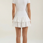 Grace skirt with ruffles