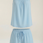Helen cotton set with ruffle details
