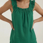 Helen cotton set with ruffle details