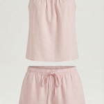 Helen cotton set with ruffle details