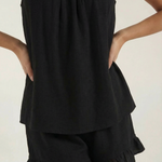 Helen cotton set with ruffle details