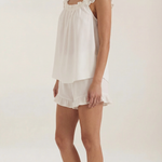 Helen cotton set with ruffle details