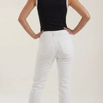 Hilary top with a square neckline
