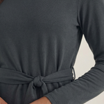 Holly Long Sleeve T-Shirt with Knot Detail