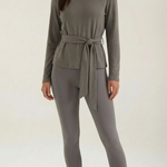 Holly Long Sleeve T-Shirt with Knot Detail