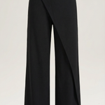 Asymmetric Denim Pants
