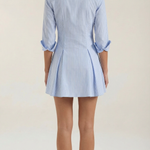 Jeanette Striped Shirt Dress