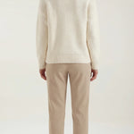 Julia knit sweater with embossed texture