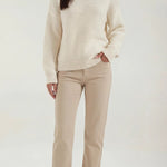 Julia knit sweater with embossed texture