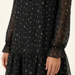 'Katie' short dress with ruffle details