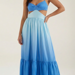 Laura Maxi Dress with Neckline
