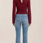 Long Sleeve Lioness Blouse