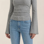 Long Sleeve Lioness Blouse
