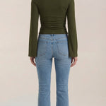 Long Sleeve Lioness Blouse