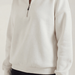 Lori Oversized Sweater with zip up to the neck