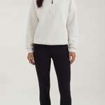 Lori Oversized Sweater with zip up to the neck