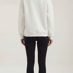 Lori Oversized Sweater with zip up to the neck