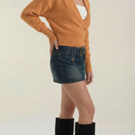 Lynda Wrap Knit Sweater